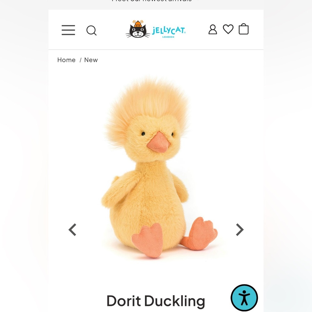 Dorit Duckling Jellycat